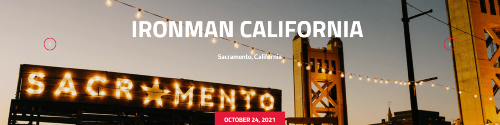 Ironman Sacramento banner