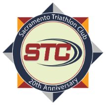 Sacramento Triathlon Club 20th Anniversary Logo
